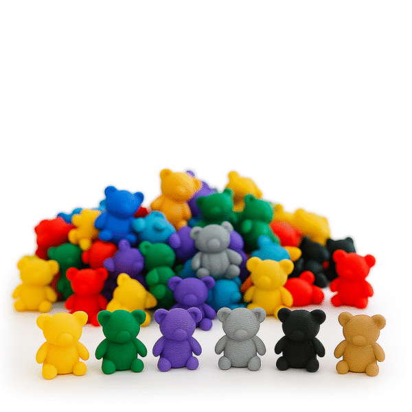 Colourful Mini Bear Counters (50 pcs)