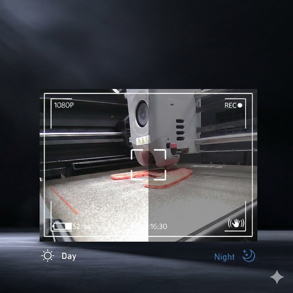 FLASHFORGE Adventurer 5M/5M Pro/AD5X 3D Printer Camera Kit - Image 2