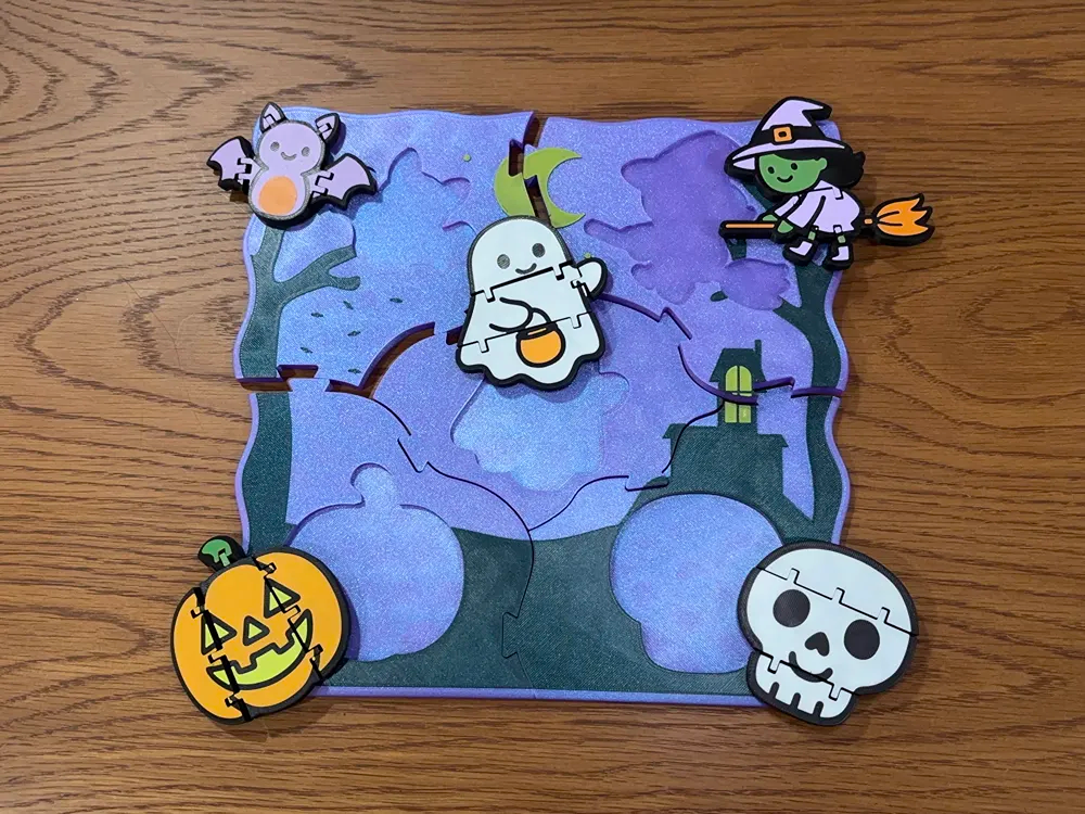 Halloween Flexi Matching Puzzle - Image 3
