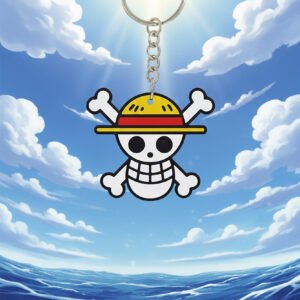 One Piece Straw Hats Keychain - Image 2