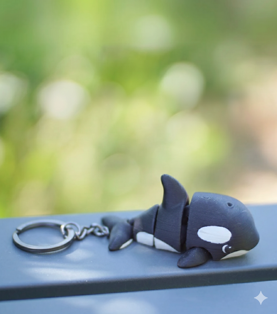 Outlaw Orca – Articulated Fidget Animal