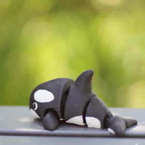 Outlaw Orca - Articulated Fidget Animal - Image 3