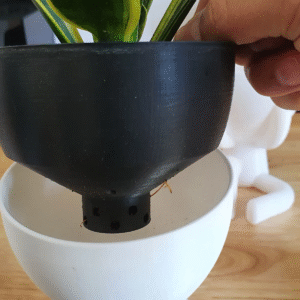 "Speak No Evil" Philosophical Planter - Image 3