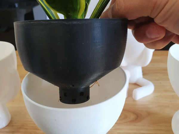 "Speak No Evil" Philosophical Planter