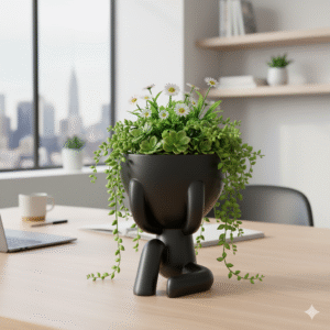 "See No Evil" Philosophical Planter - Image 2