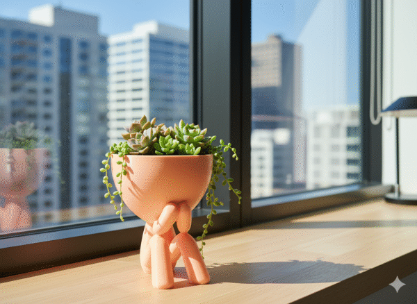 "Speak No Evil" Philosophical Planter