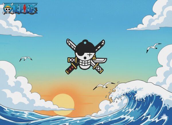 One Piece Zoro Keychain