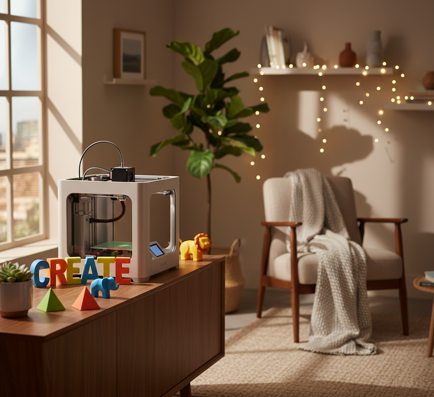 საოჯახო 3D პრინტერი: განათლება მხოლოდ სკოლაში არ ხდება