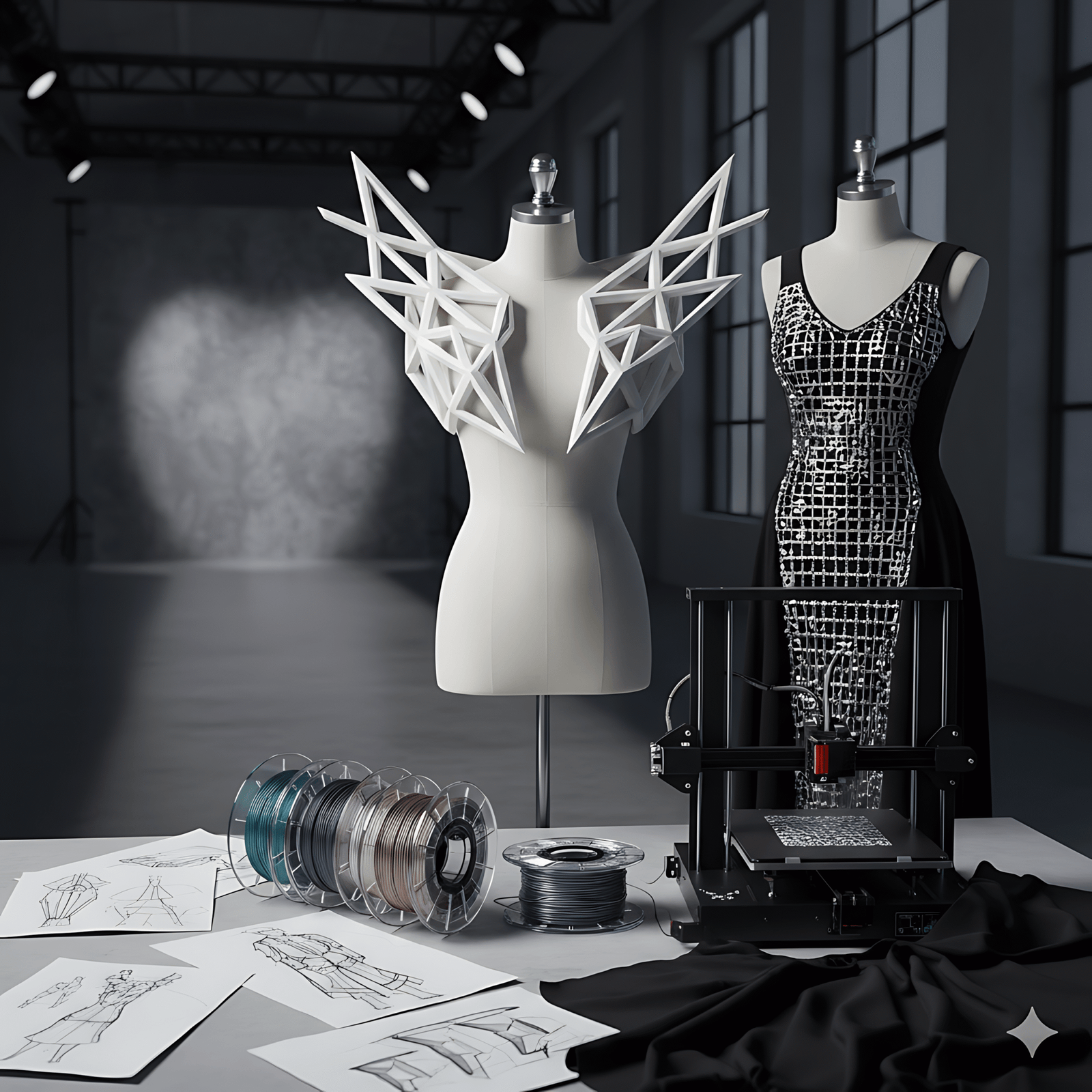 3D ბეჭდვა მოდაში: რა ხდება ამჟამად