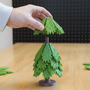 Christmas Tree Coaster Set - Image 2