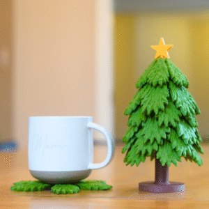 Christmas Tree Coaster Set - Image 4