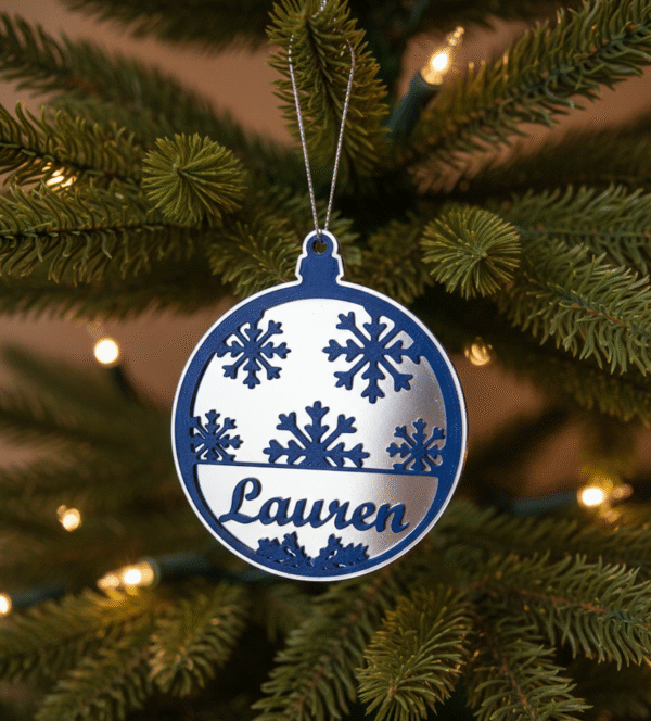 სახელობითი საშობაო ორნამენტები