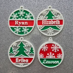 სახელობითი საშობაო ორნამენტები - Image 2