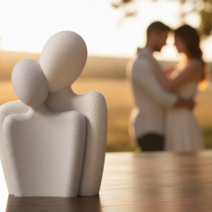 Valentine's Couple Statue - Image 3