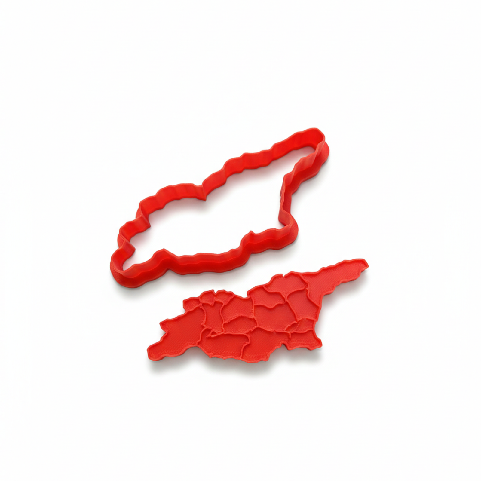 Georgian Map - Cookie Cutter Set