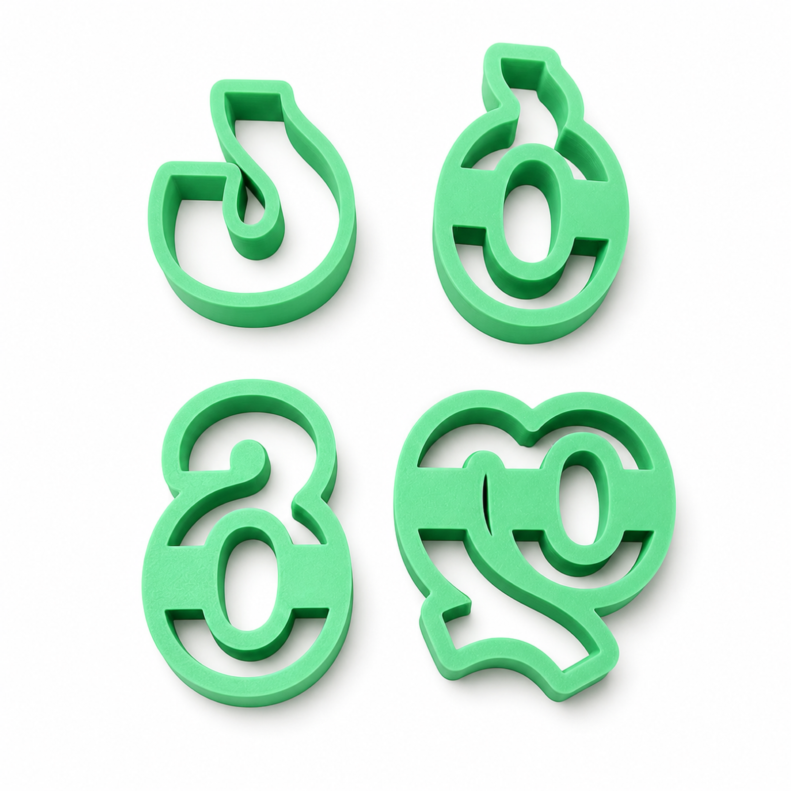 Georgian Alphabet Cutter Set