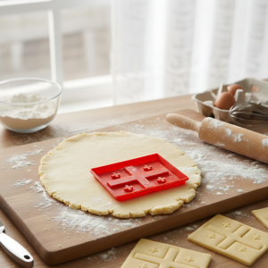 Georgian Flag - Cookie Cutter Set - Image 2