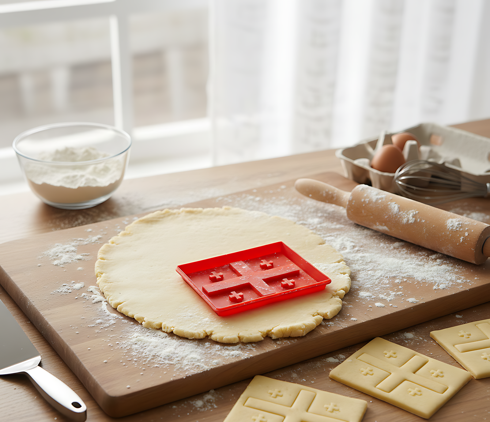 Georgian Flag - Cookie Cutter Set - Image 2