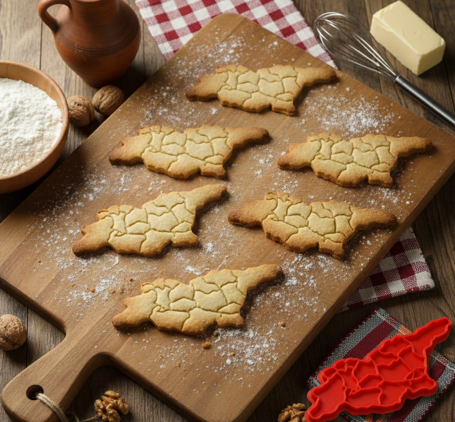 Georgian Map - Cookie Cutter Set - Image 4