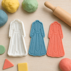 Georgian Traditional Dress - Cutter Set - Image 5