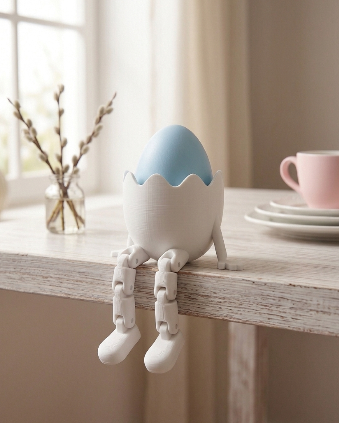 კვერცხის ჩასადები მოძრავი ფეხებით - Image 2