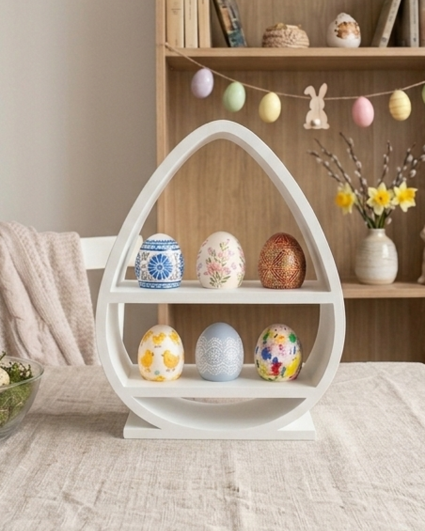 კვერცხის ელეგანტური სადგამი-თარო - Image 2