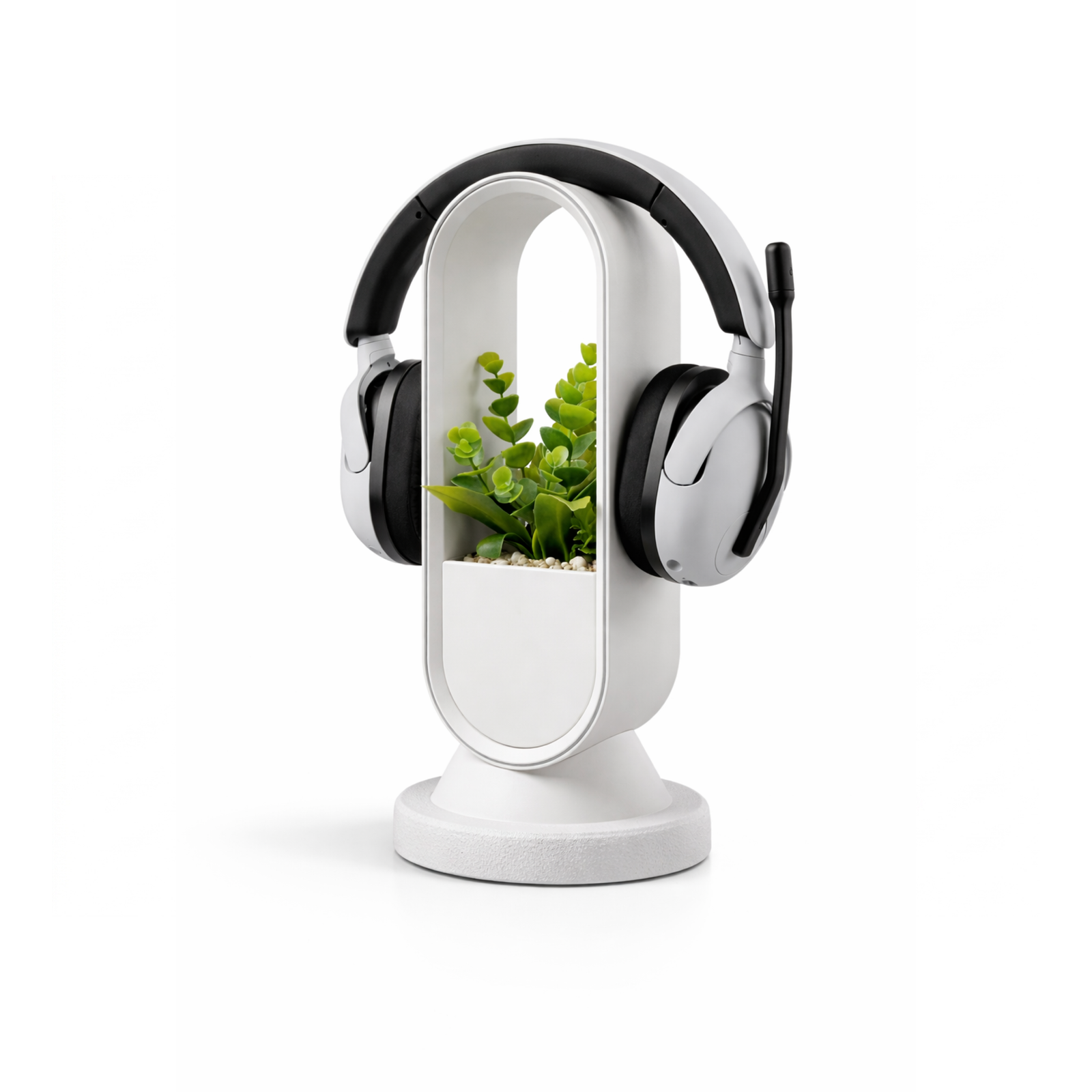 Self-Watering Planter and Headphone Stand