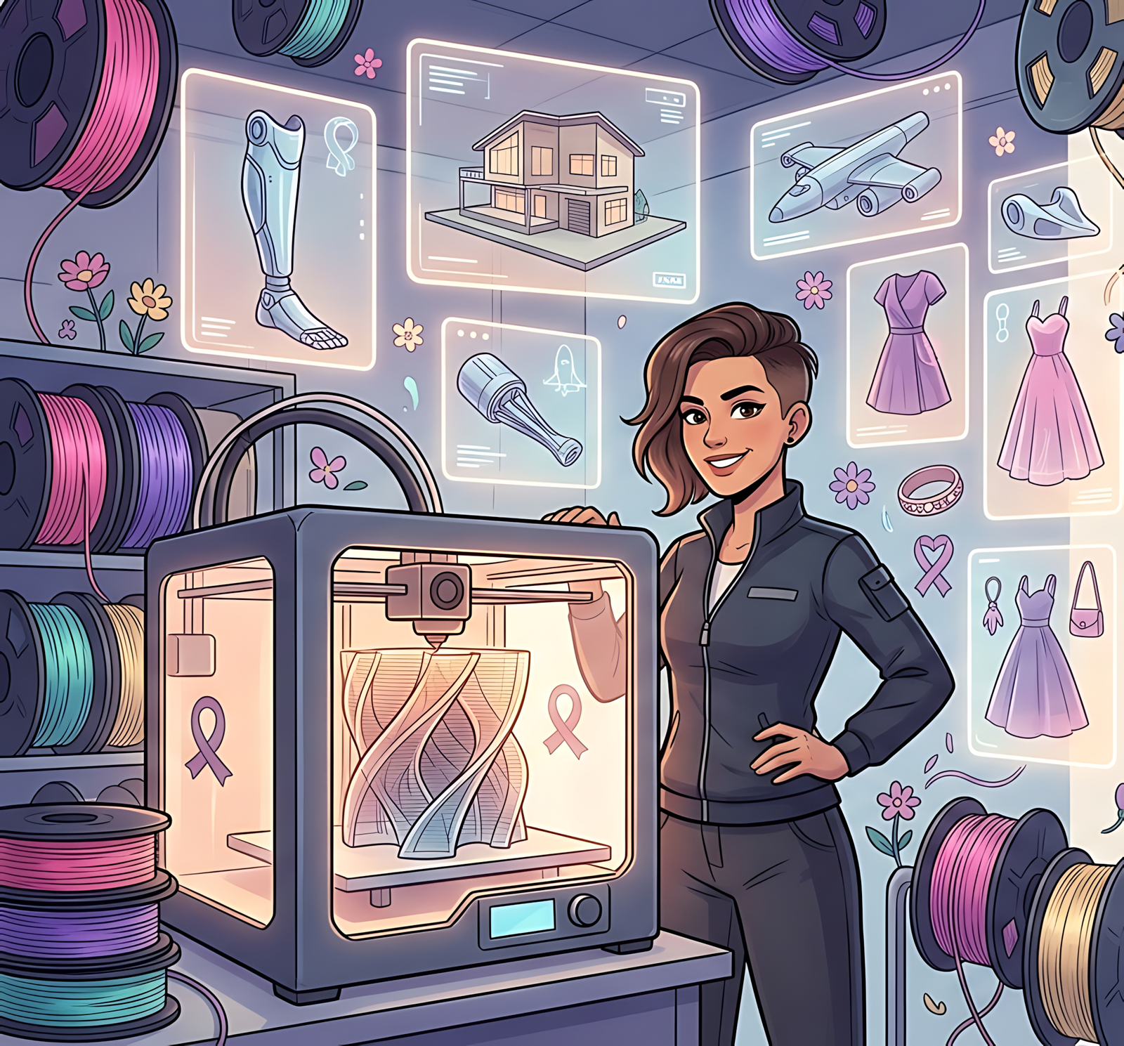 3D ბეჭდვა და STEM: ქალები, რომლებიც მომავალს ქმნიან