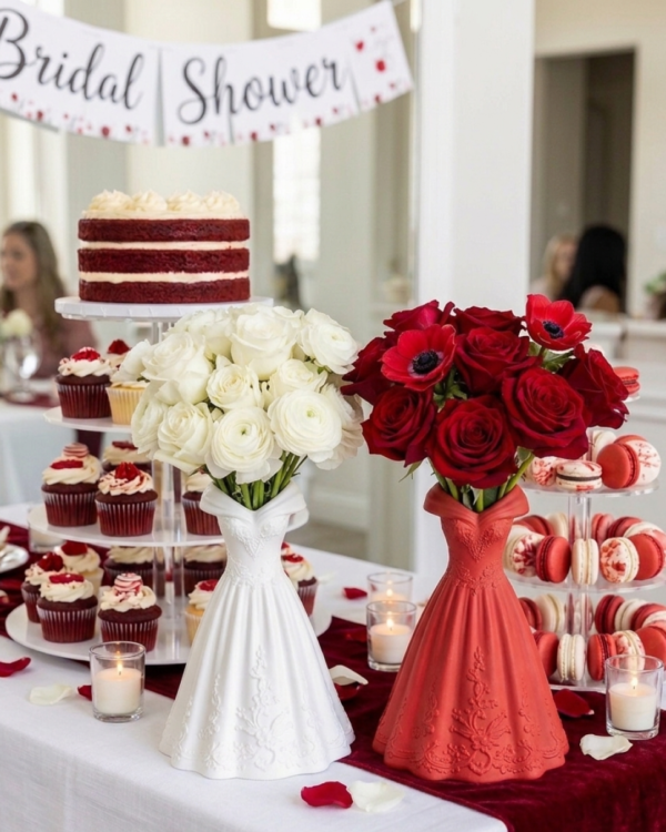 Wedding Dress Vase