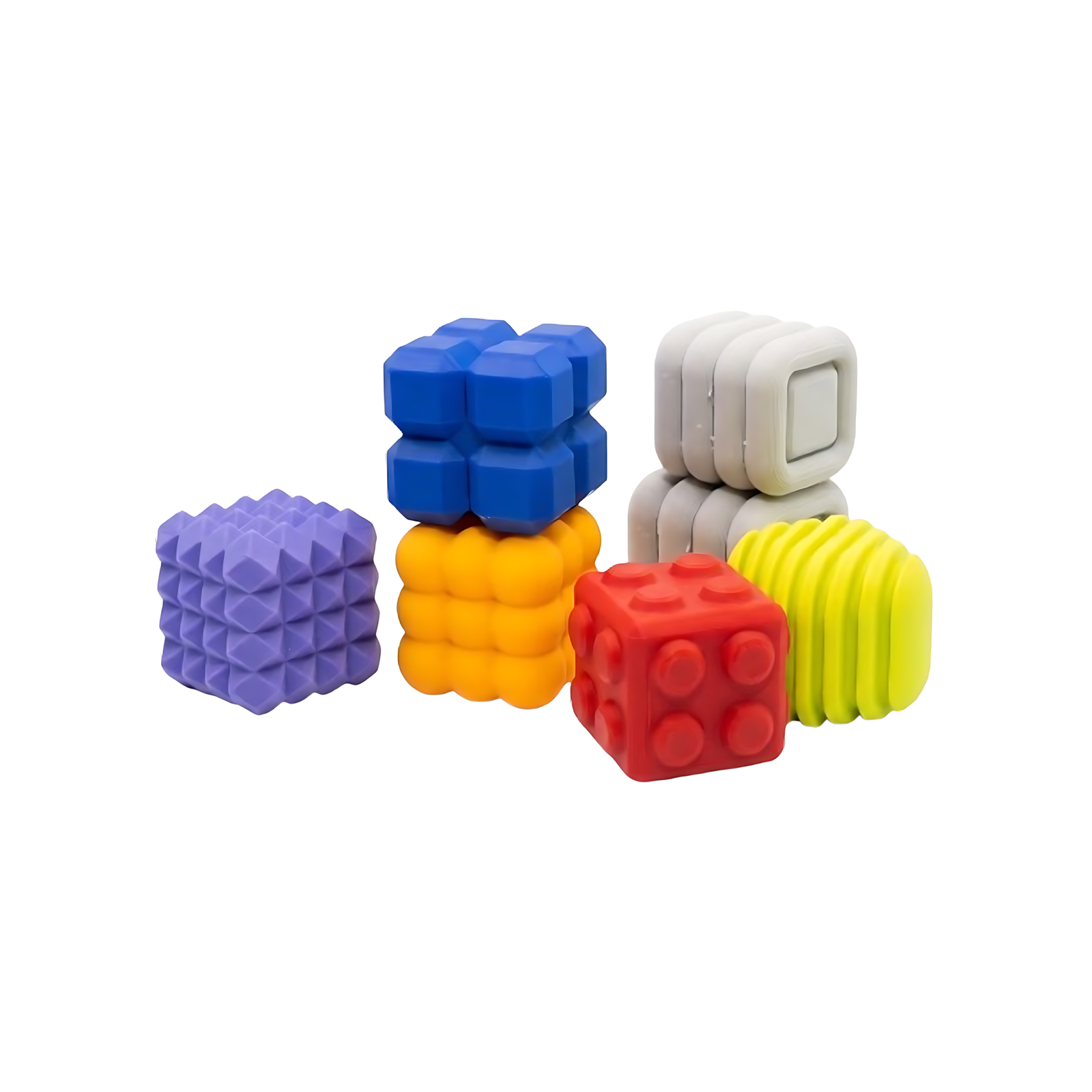 Texture Cubes (set of 6)