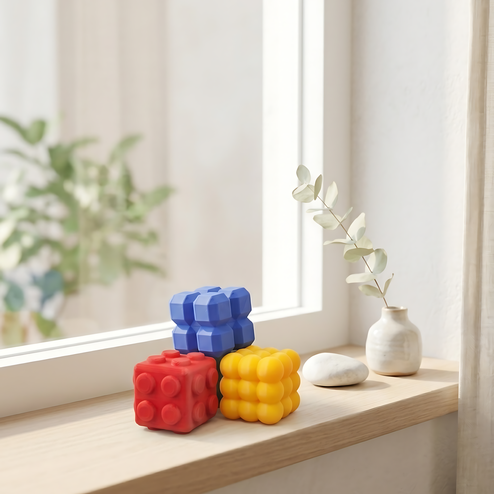 Texture Cubes (set of 6)
