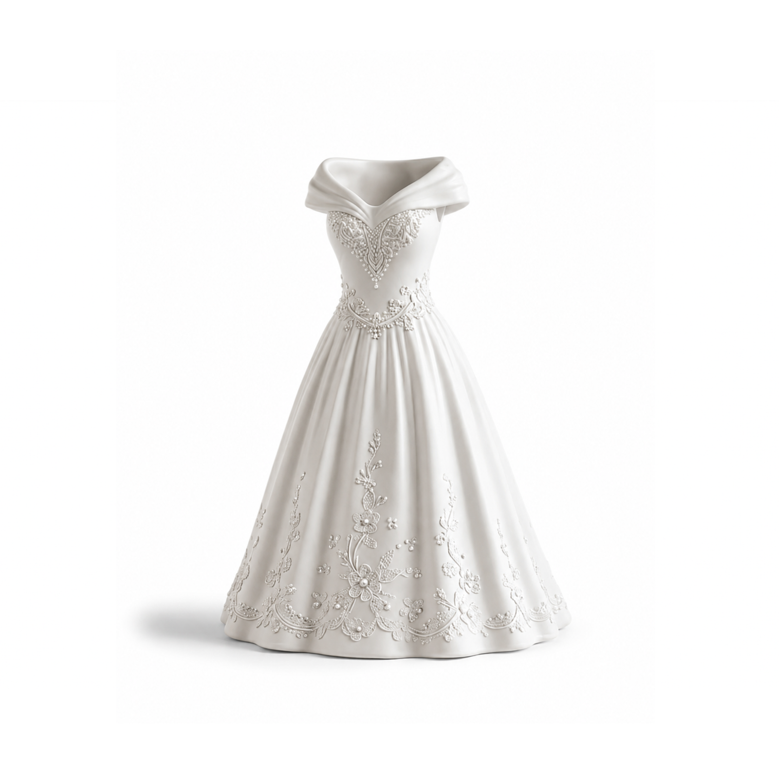 Wedding Dress Vase