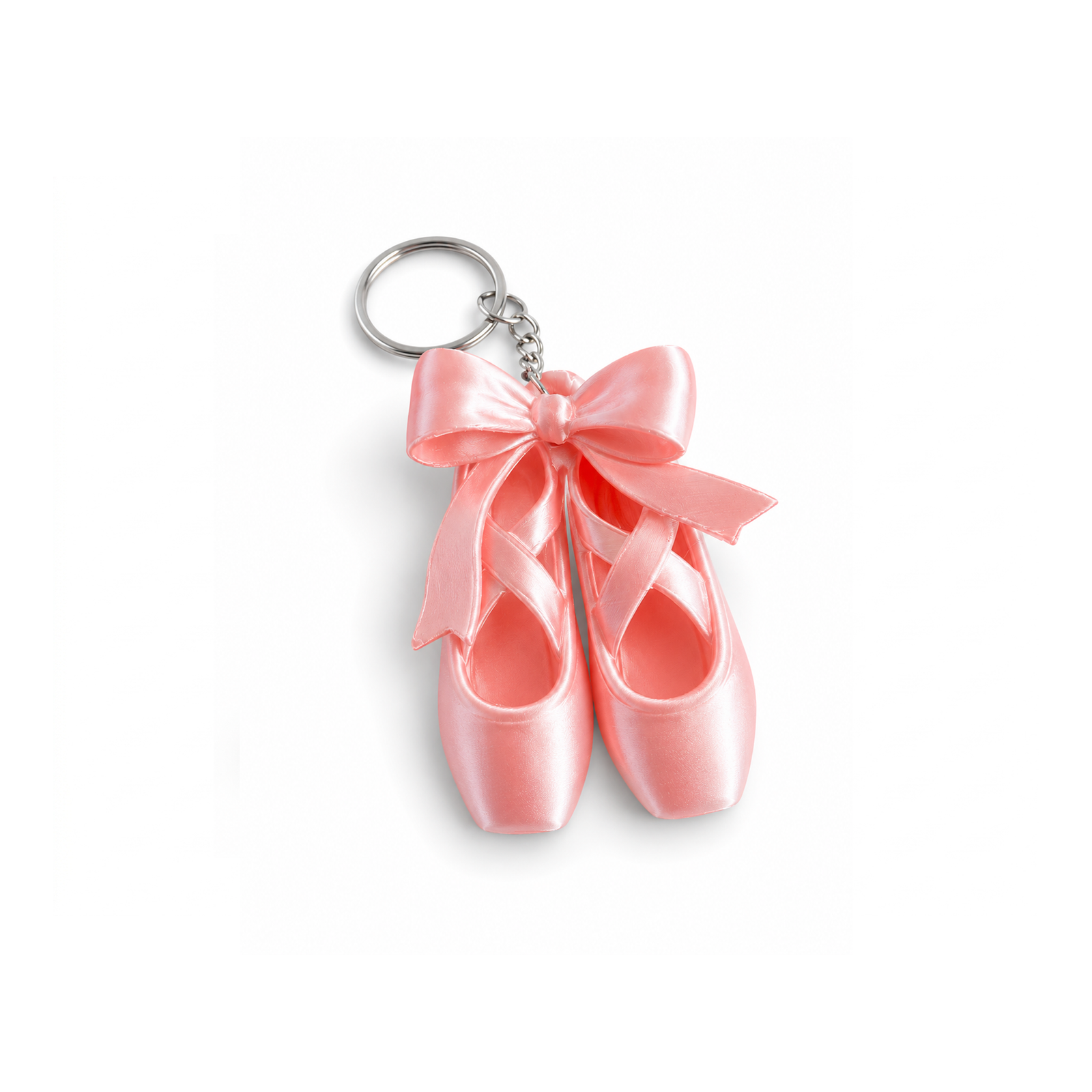 Ballet Shoe Keychain