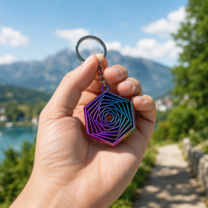 Hexa Fidget Keychain - Image 4