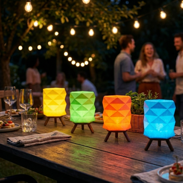 Lumina Tealight Lamp - Origami