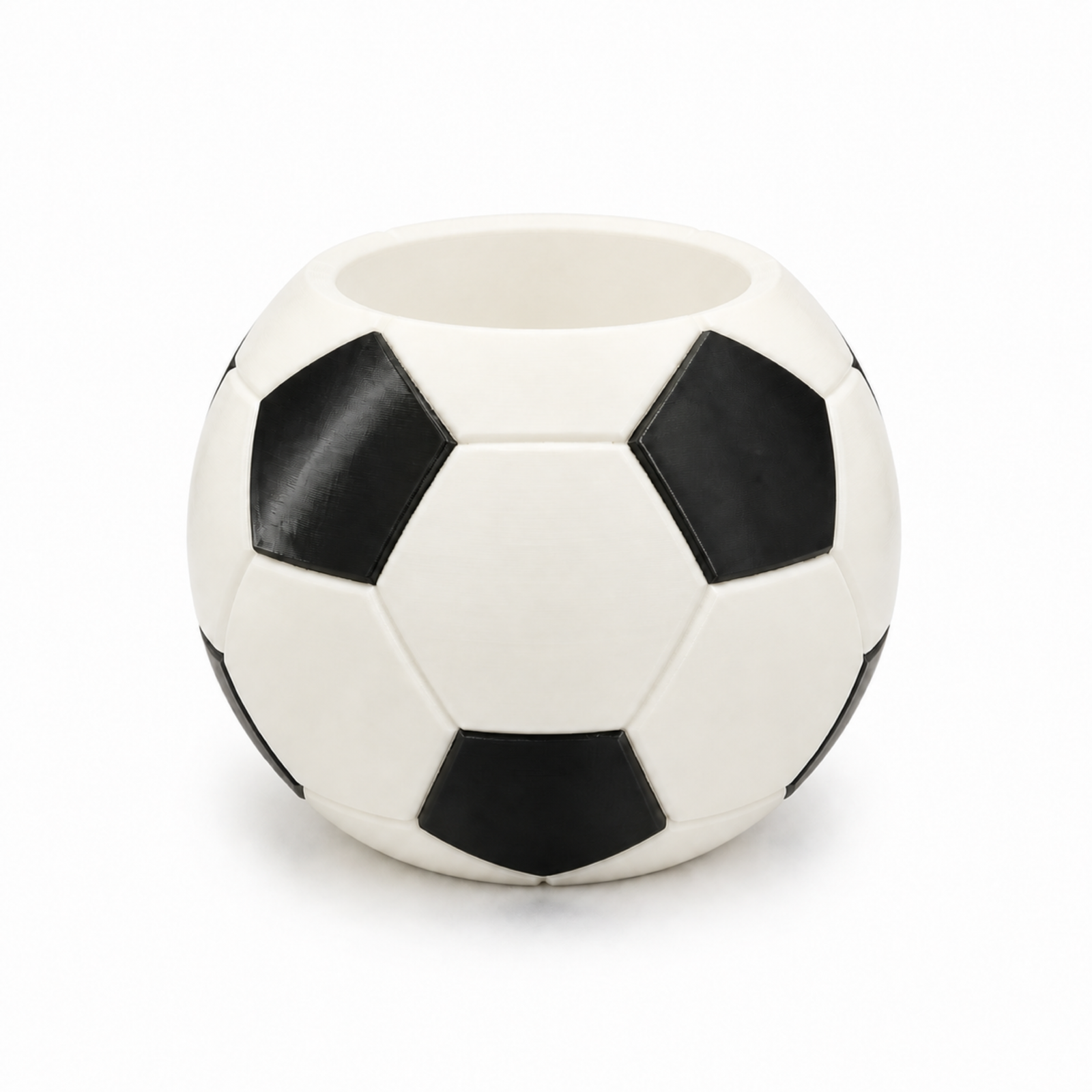 Football-Shaped Pen and Pencil Holder - Image 1