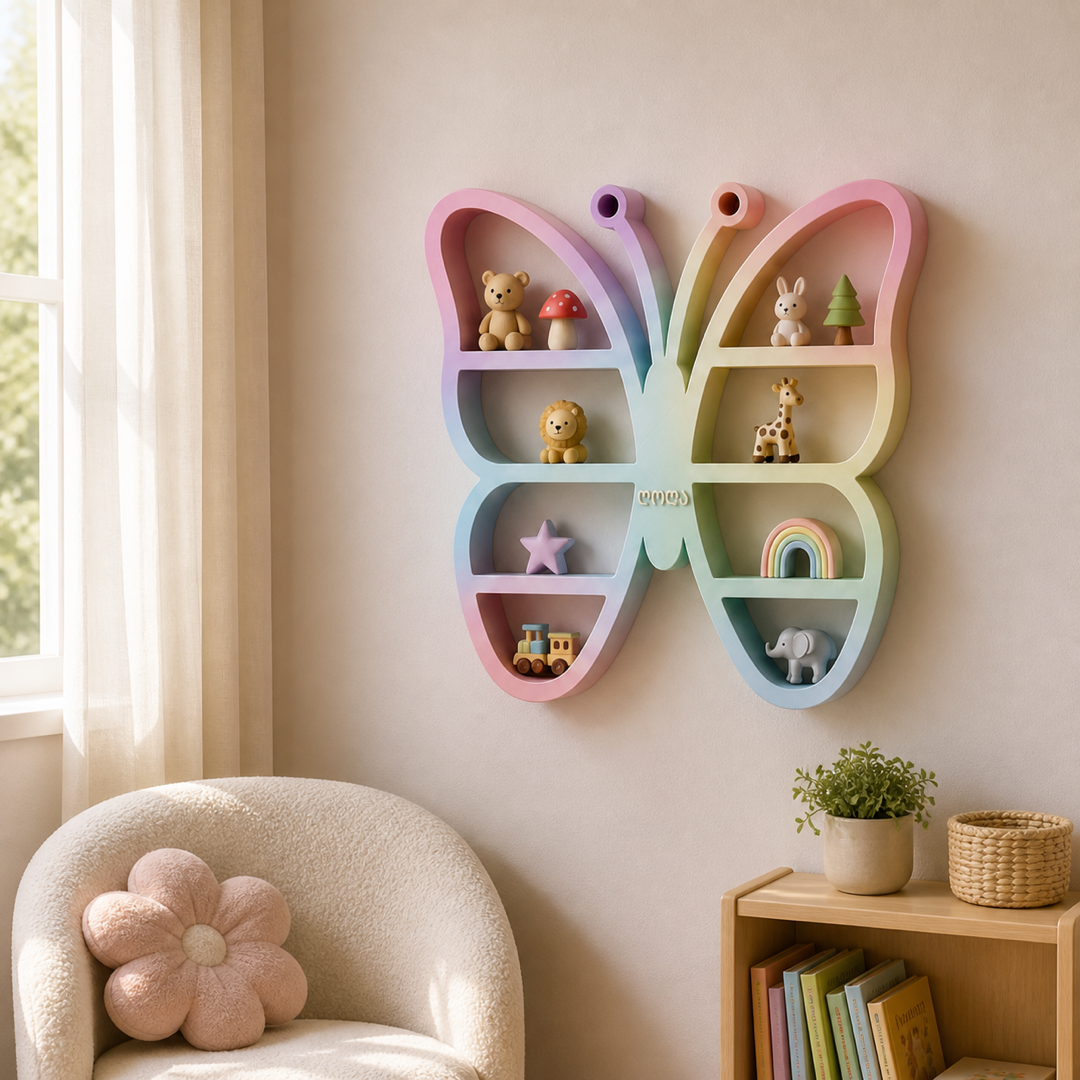 Butterfly Wall Shelf
