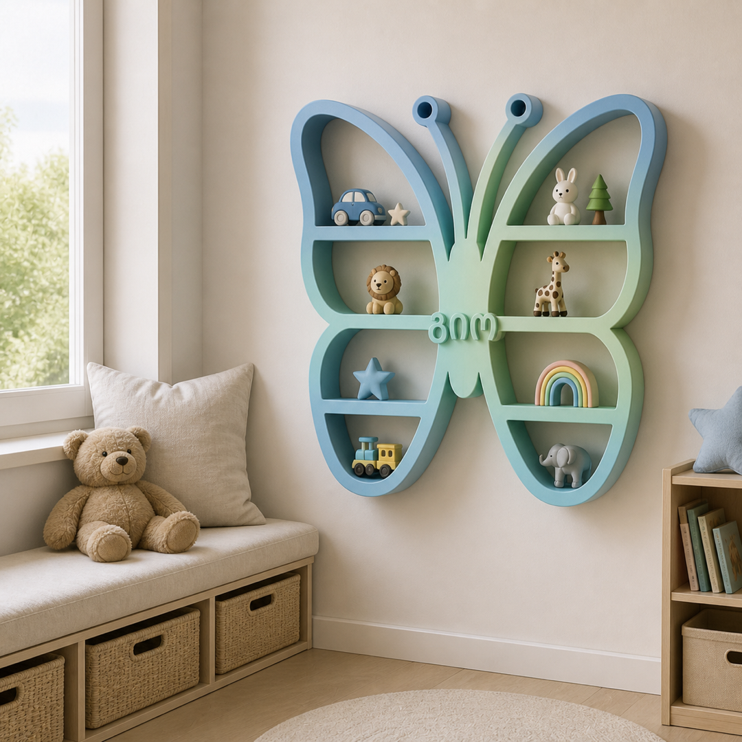 Butterfly Wall Shelf