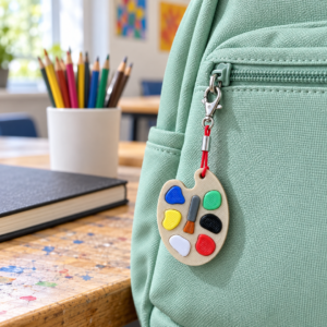 Artist Palette Keychain - Image 3