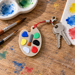Artist Palette Keychain - Image 4