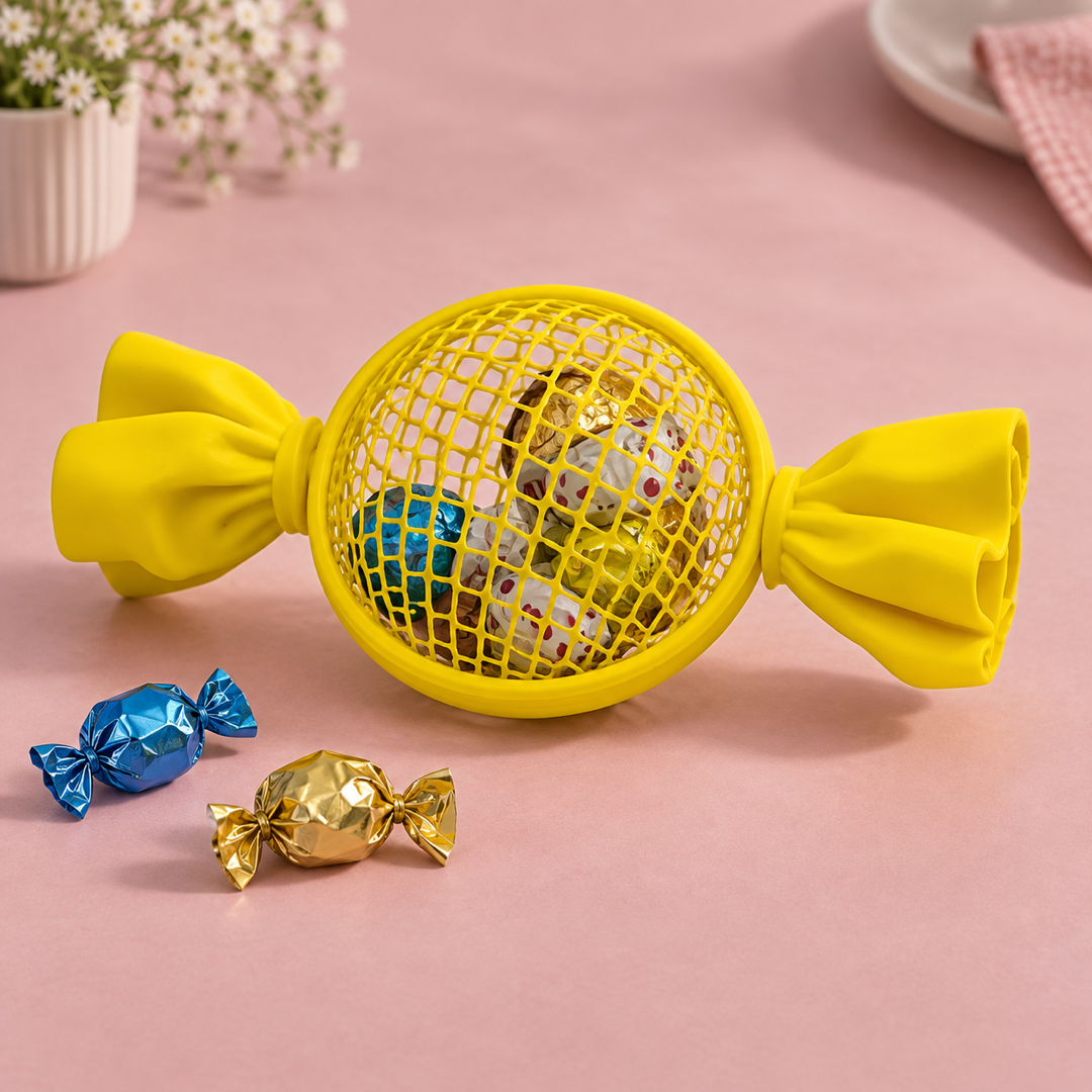 Candy-Shaped Mesh Treat Box