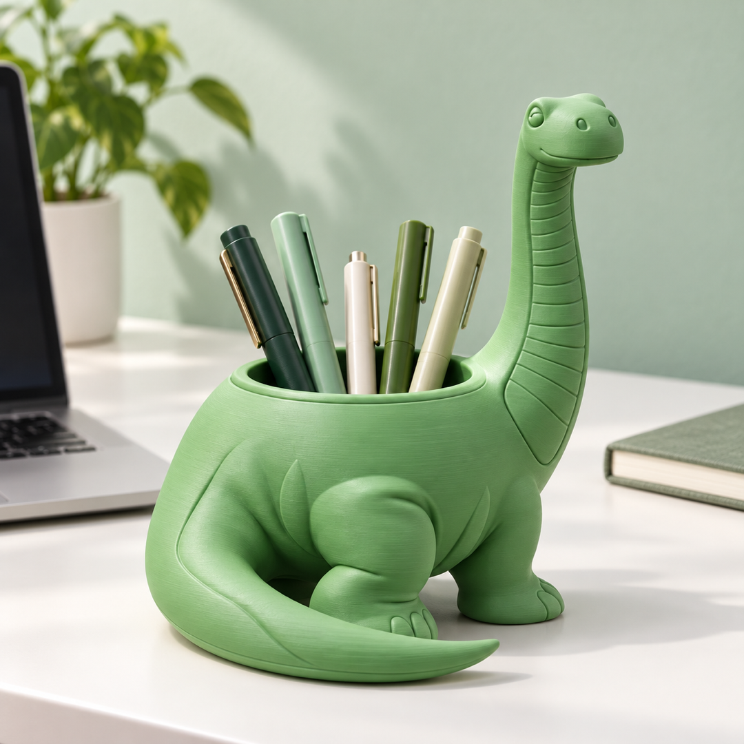 Dinosaur Crayon Holder