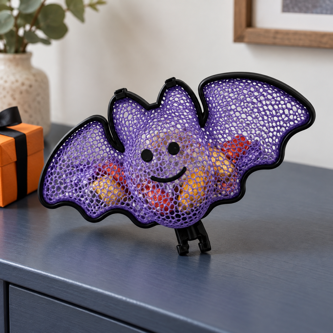 Hanging Bat Mesh Treat Box