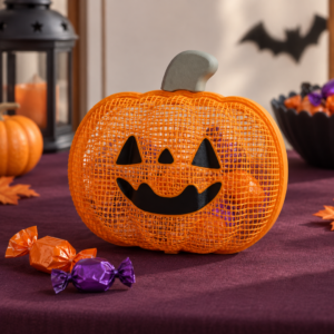Pumpkin Mesh Treat Box - Image 2
