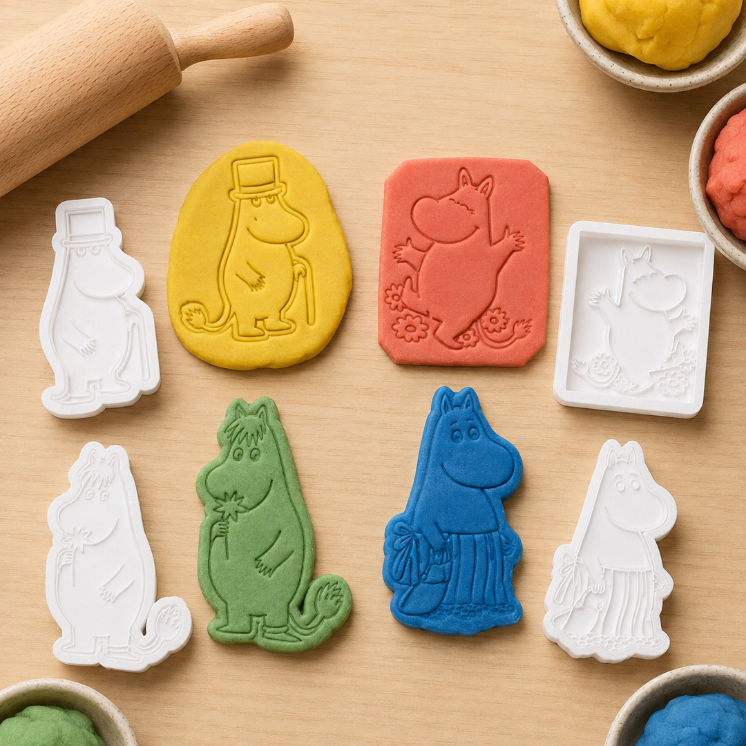 Moomin-Inspired Cutter & Stamp Set