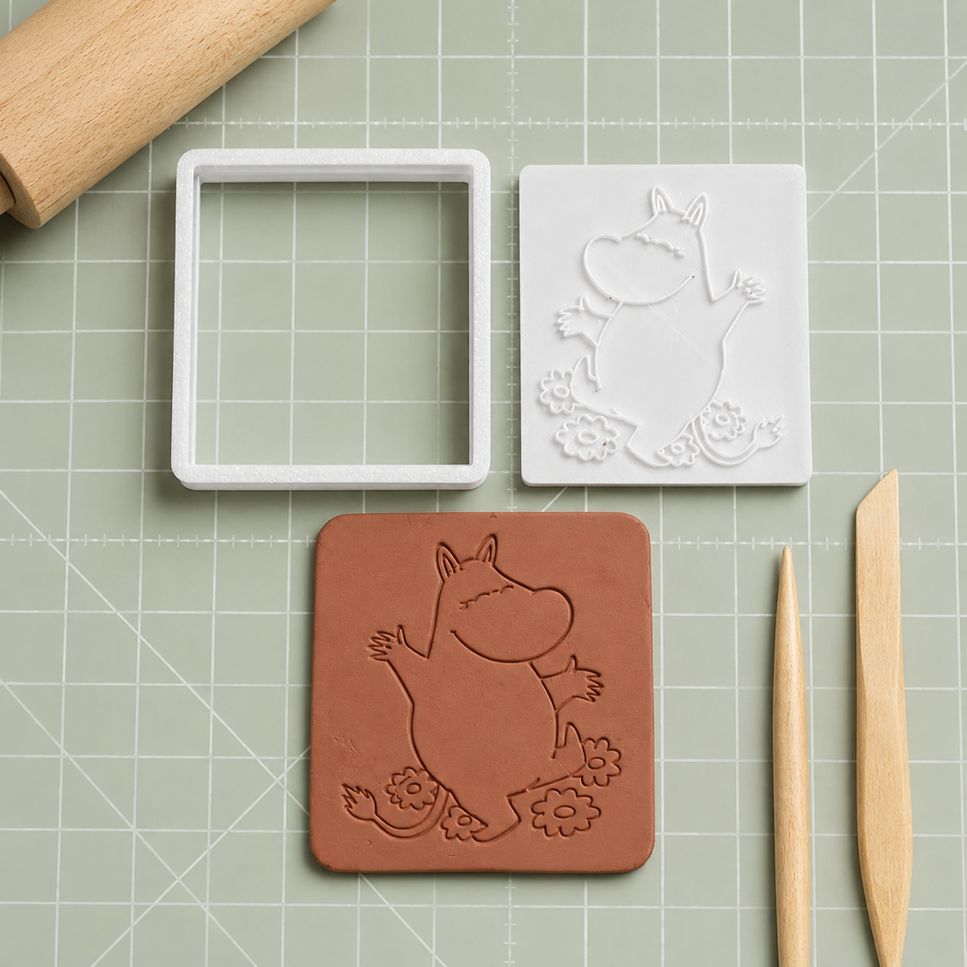 Moomin-Inspired Cutter & Stamp Set